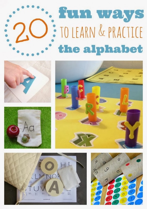 20 Fun Ways to Learn and Practice the Alphabet