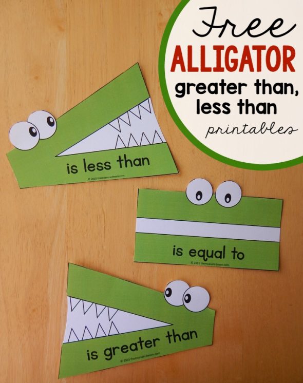  Less Than Greater Than Math Activity Using Toys The Measured Mom