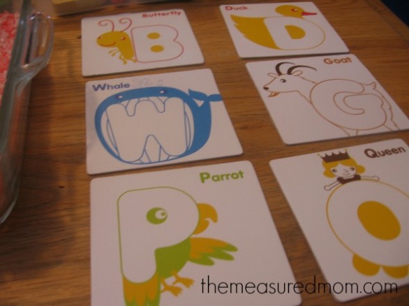 letter cards