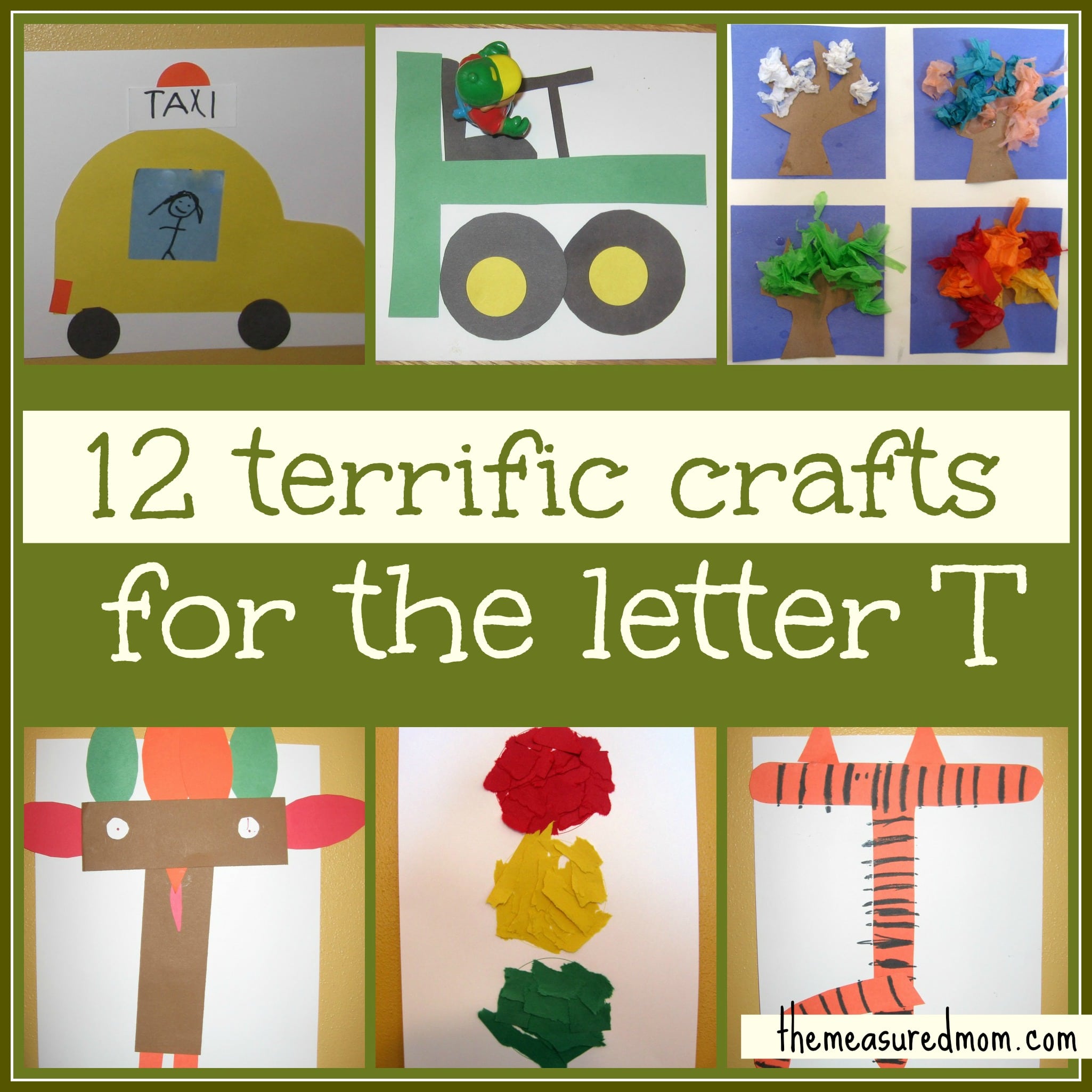 Preschool Crafts For Letter T The Measured Mom