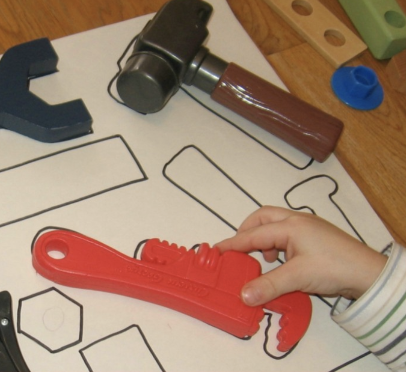 Toy Tool Matchup A Matching Activity for Toddlers The Measured Mom