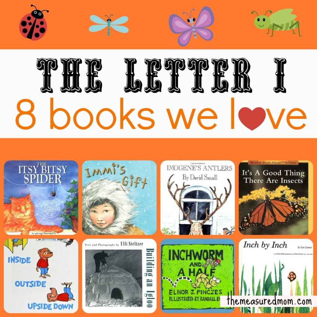 books for Letter I - the measured mom
