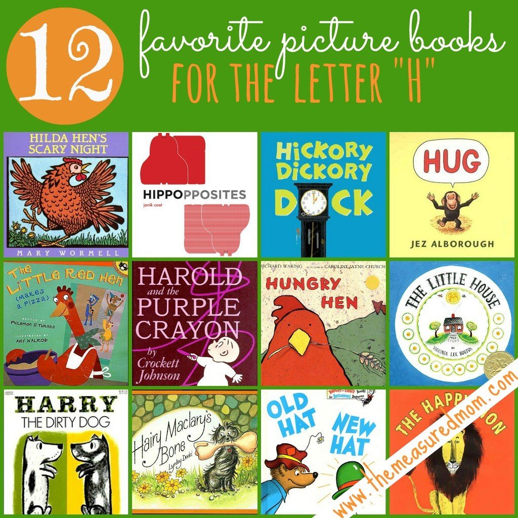 Here's a list of both classic titles and newer books to read for Letter H.