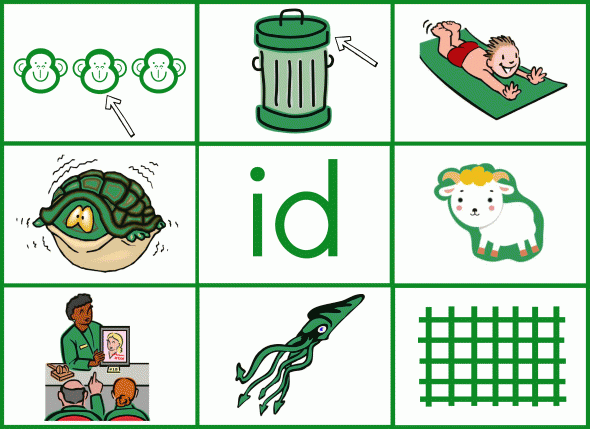 Check out these great reading mats for teaching short i - part of The Measured Mom's growing collection of free word family printables!