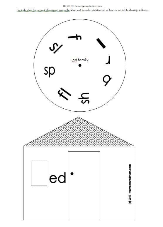We've got our next set of Word Family Houses - get 7 free houses for short e!