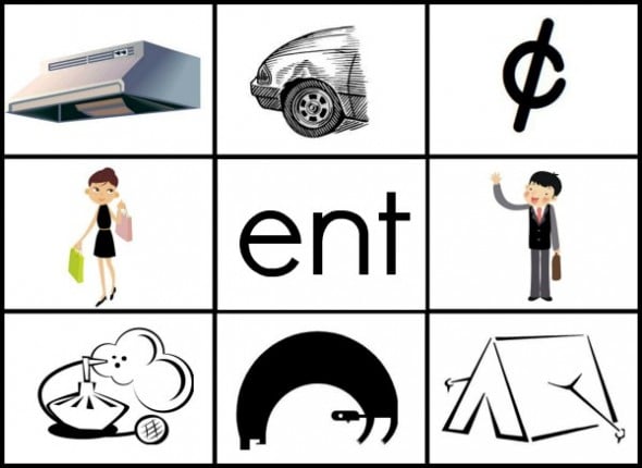 You'll find 7 free word family activities in this post - 7 read 'n stick mats for short e!