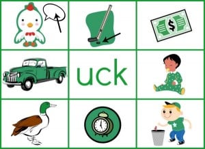 Get your free word family activities for short u HERE.