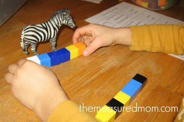 animal math for preschoolers - 3 - the measured mom