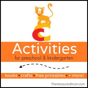 Letter C Activities - the measured mom