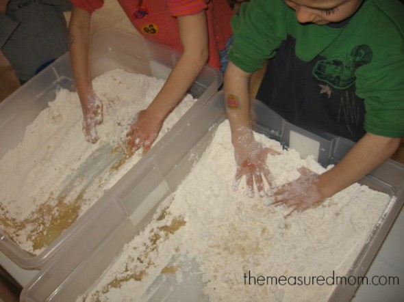 cloud dough and coins (5) - the measured mom