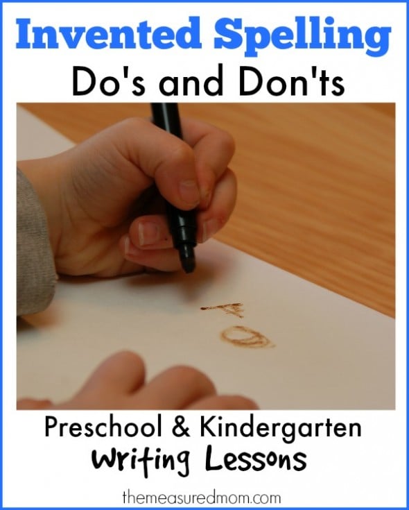Should you ever let your child "invent" a spelling? Invented spelling is often misunderstood. Here's how to use it... and how NOT to. 