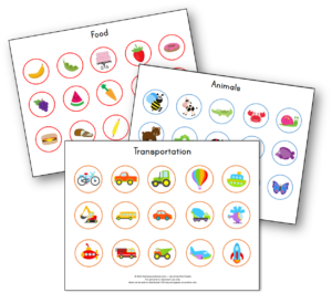 Printable Free Matching Activities for Toddlers - The Measured Mom