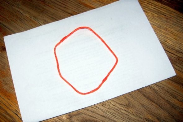 make letter O -3