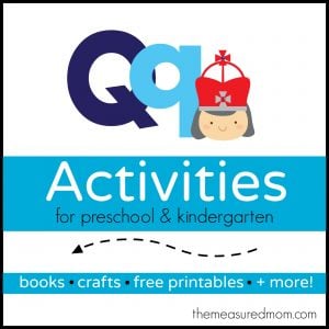 Letter Q Activities - the measured mom