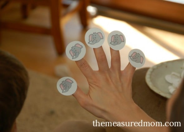 5 little elephants rhyme for kids