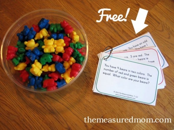 Looking for a fun problem solving activity? Print these 20 free problem solving cards for first and second grade. Great for centers!