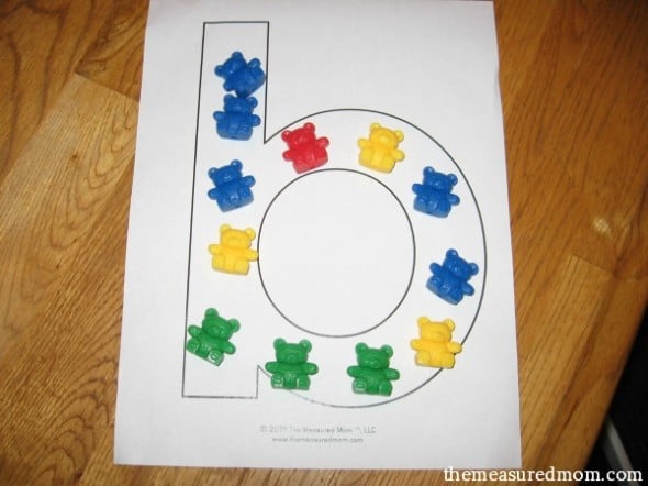 These lowercase block letters are free! And you'll find lots of fun ways to use them to teach the lowercase alphabet. 