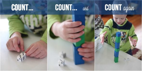 Check out this giant collection of dice games for preschoolers! You and your little one will have a lot of fun trying out these activities. 