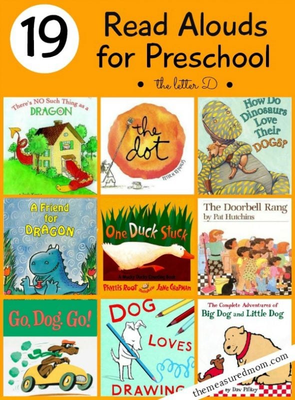 Check out this collection of 19 wonderful books for preschoolers! Your little one will ask for them again and again.