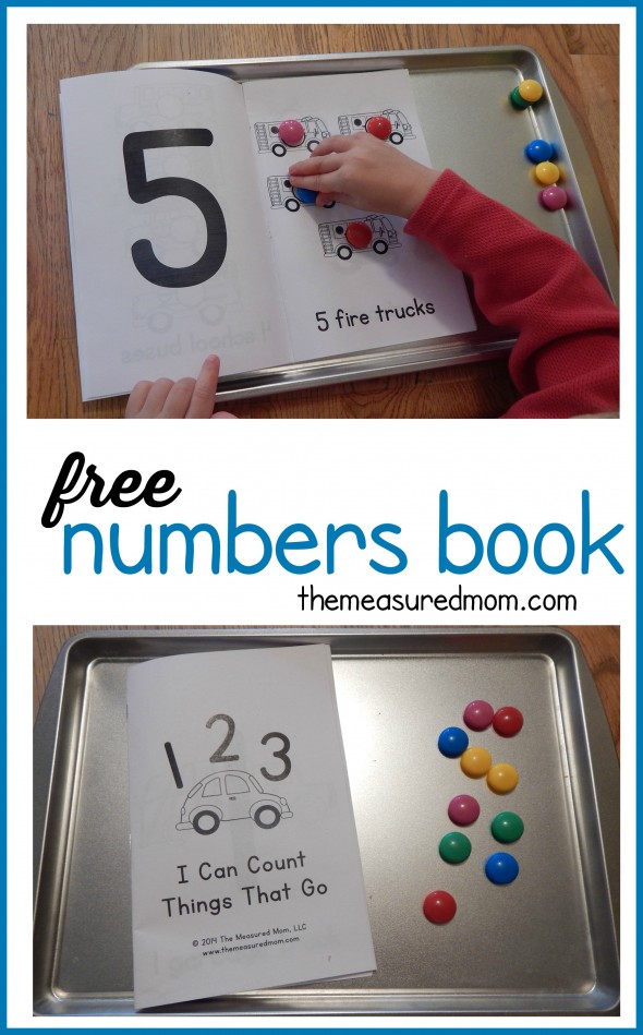 This free counting book is perfect to use alongside a transportation theme in preschool! 