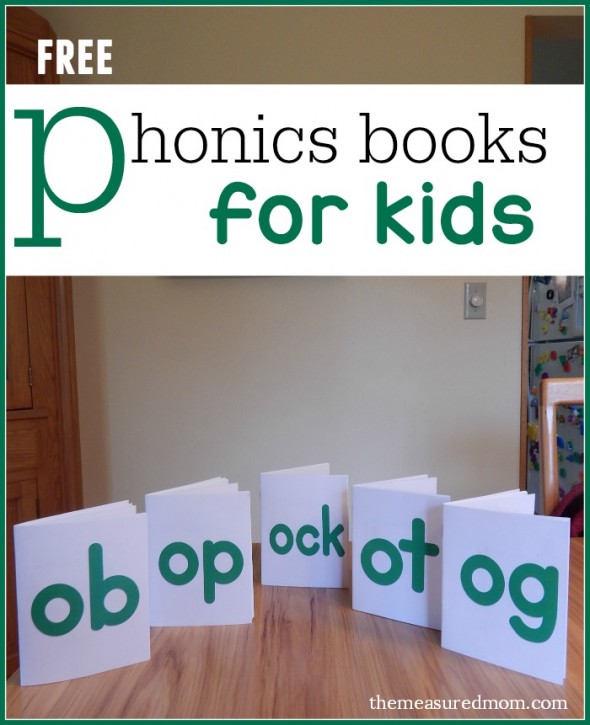 free phonics books for kids