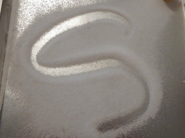 the letter S 7