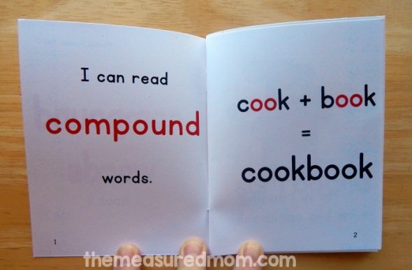 Teach kids to read compound words with these five FREE books! 