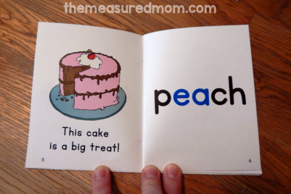 These printable phonics books teach oa words, ie words, ea words, and ow words. 