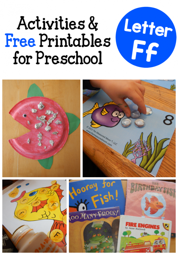 This post has a huge variety of fun, hands-on (and free!) letter F activities for preschool.