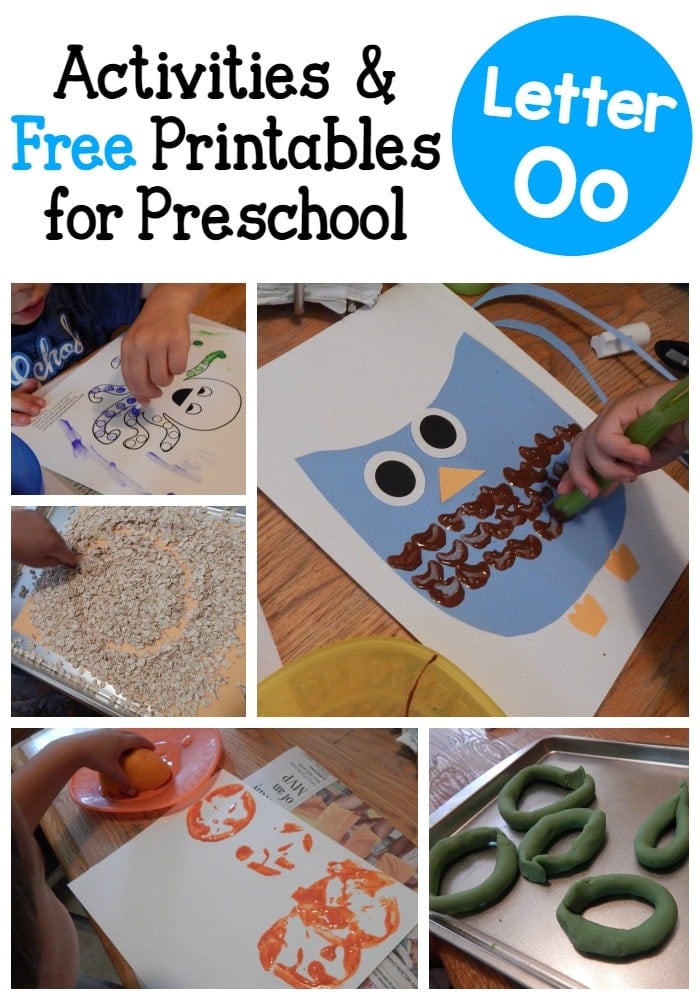 Letter O activities for preschool - The Measured Mom