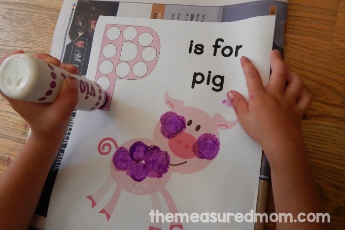 Letter P activities for preschool - The Measured Mom