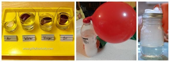 These are our favorite science experiments for preschoolers, from A-Z! 