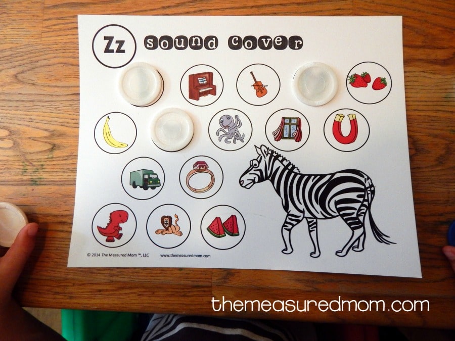 Letter Z Activities for preschoolers - The Measured Mom