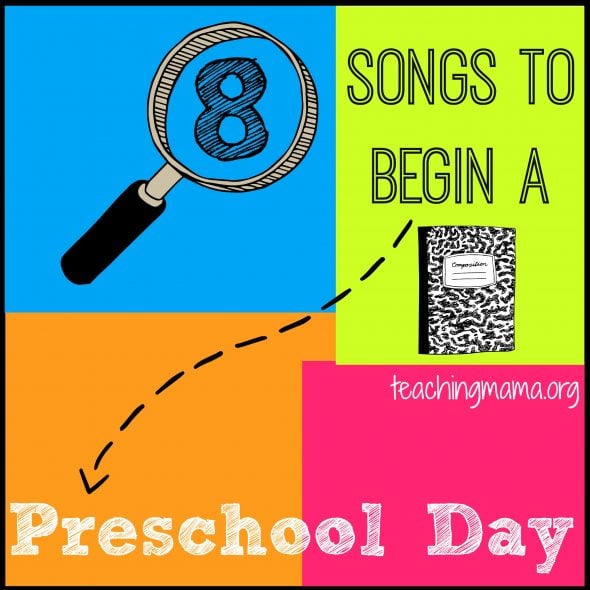 Looking for preschool songs you can print? Get links to over 60 songs for preschool in this post! 