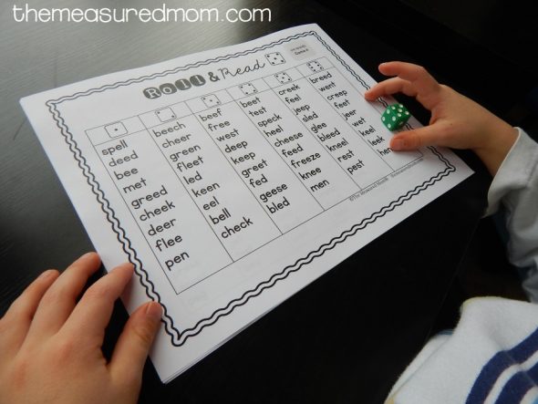 These five free games are perfect for practicing ee words! 