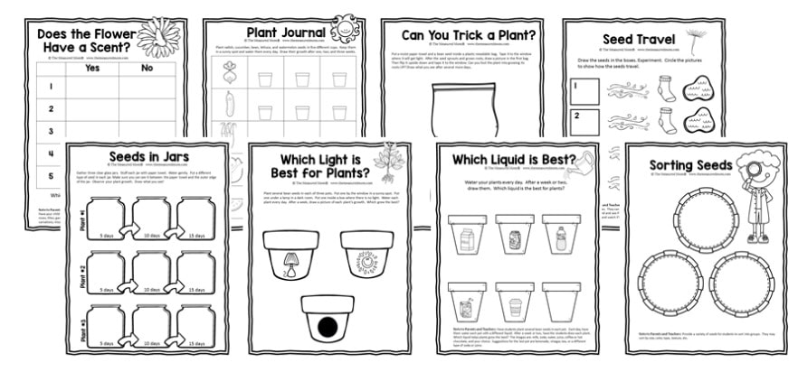 Spring activities theme pack - The Measured Mom