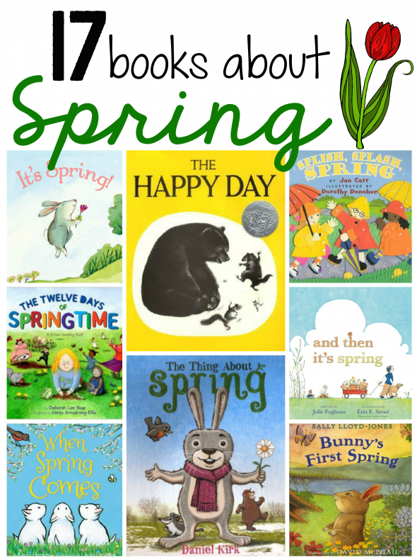 These spring books are beautiful!! Such a great list of books about spring for kids. 