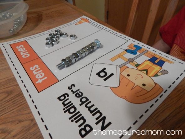 place value with nuts and bolts 7