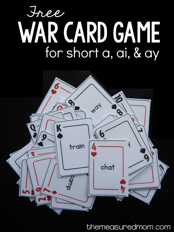 war card game for short a ai and ay