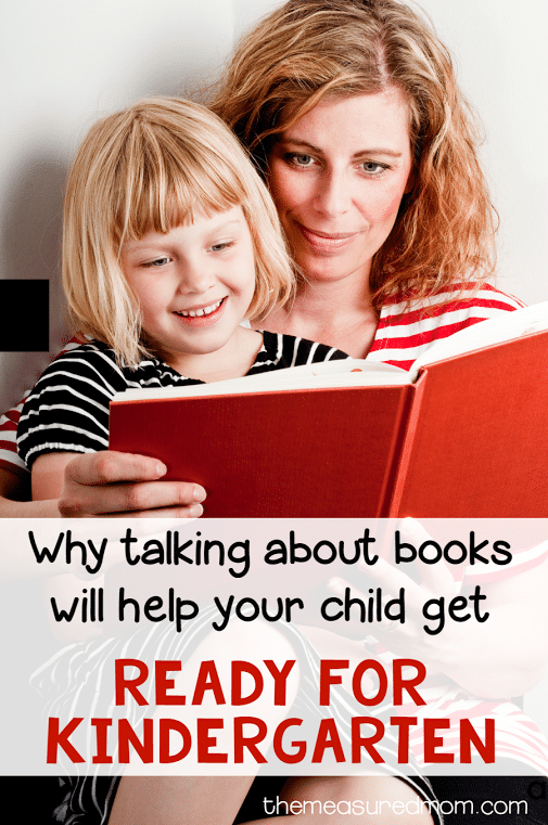 why talking about books will get your child ready for kindergarten