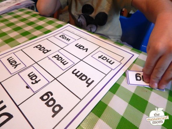 You'll love this free printable - short vowel bingo with pictures! Get 10 games in the free download - plus 10 more game with just the words.