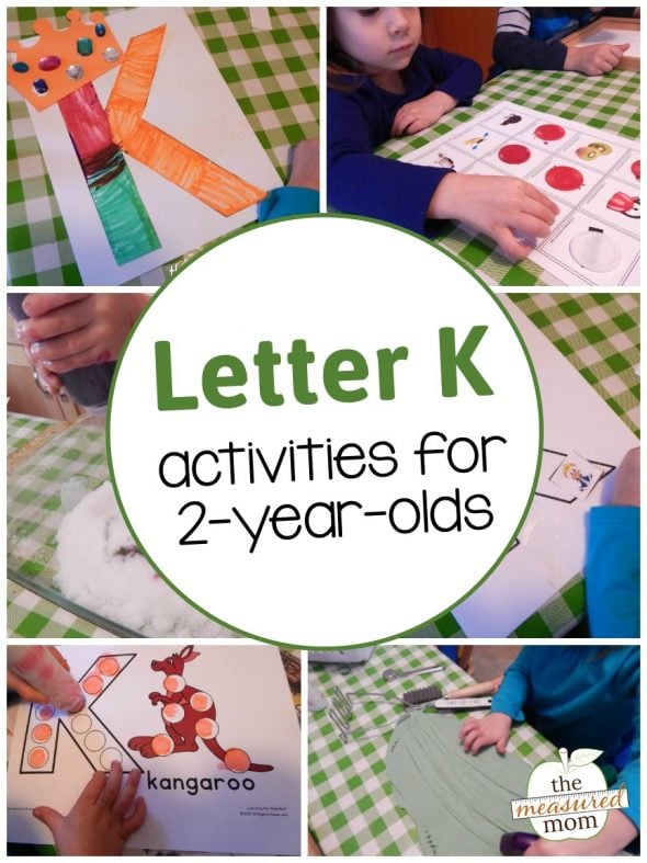 Find letter K activities for 2 year old in this collection of simple, play-based activities.