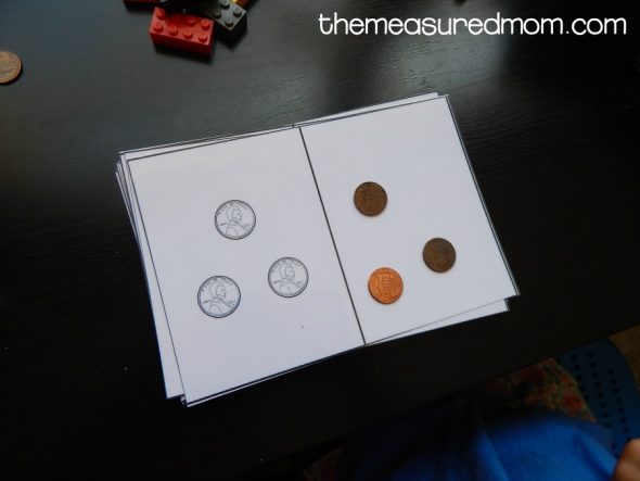 Teach counting with these free printable copycat cards!