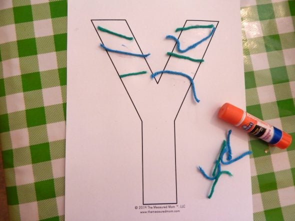 letter Y activities for 2-year-olds