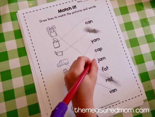 Download this free bundle of nine short a worksheets! Great for review and reinforcement!