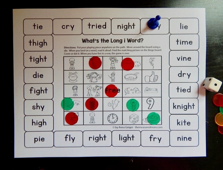 120 Print and Play Math & Literacy Games for K2 The Measured Mom