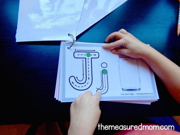 Print this free alphabet tracing book for students who struggle with learning the alphabet!