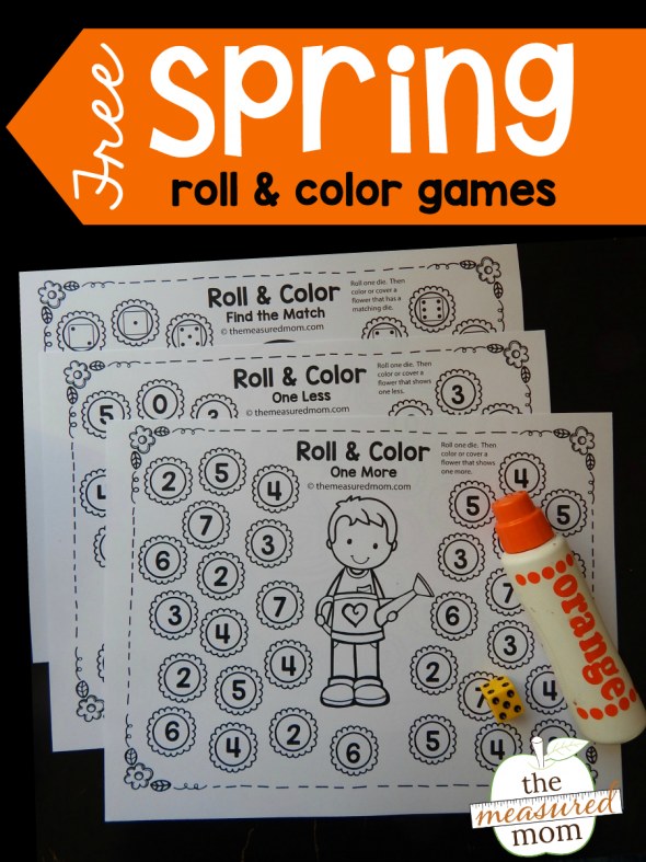 spring roll and color games
