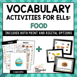 ESL Vocabulary Bundle: Food