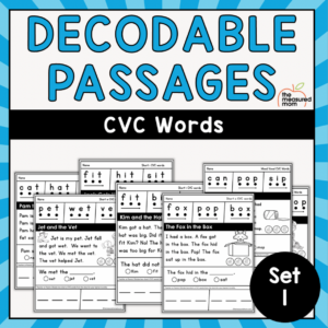Decodable Passages: CVC Words